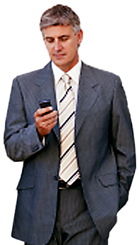 Businessman with Smartphone